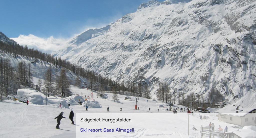 Hotel Restaurant Mattmarkblick Saas-Almagell Extérieur photo
