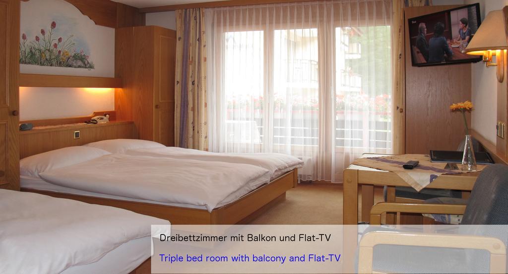 Hotel Restaurant Mattmarkblick Saas-Almagell Chambre photo